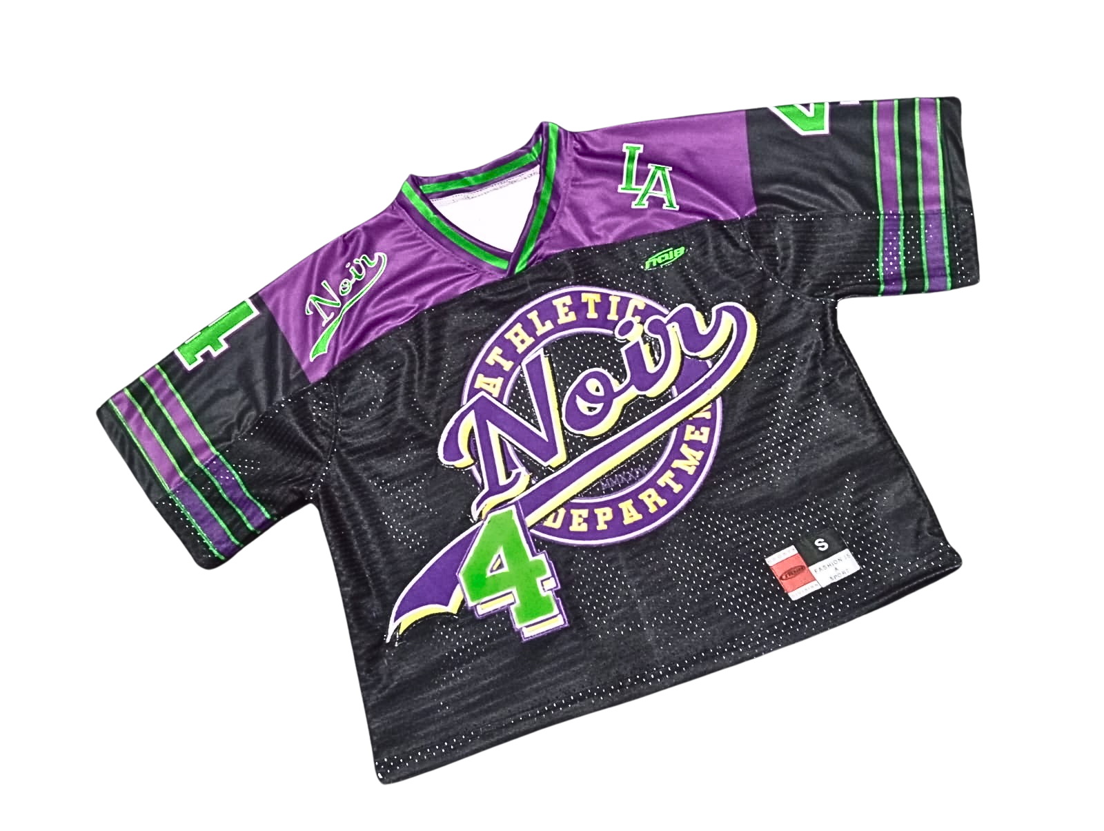LA Noir Mardi Gras Women’s Cropped Jerseys