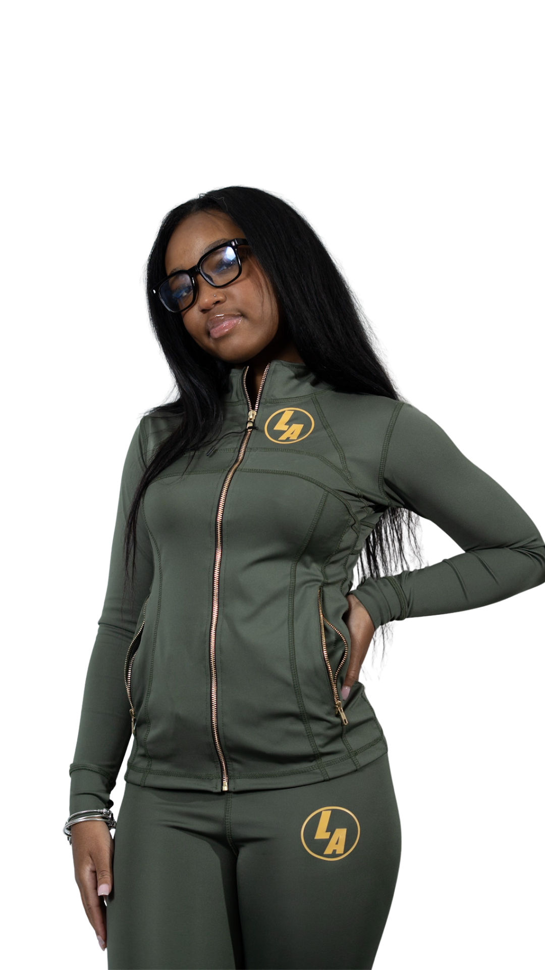 Noir Olive Velara Set